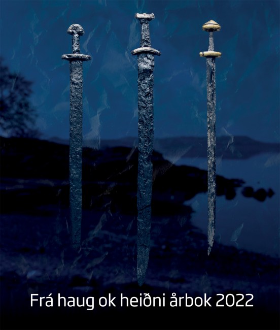 Foto av forsiden på årboka til Haug ok heidni. 