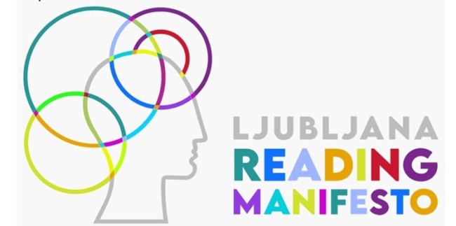illustrasjon og teksten Ljubljana Reading Manifesto